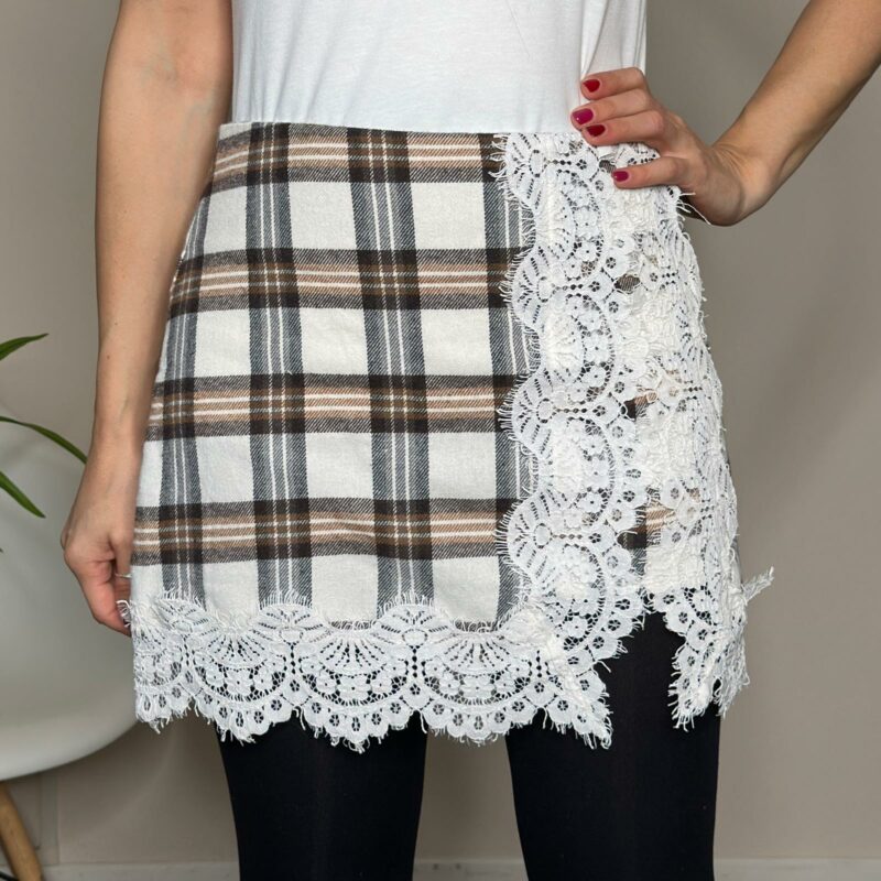 HAVEONE - Minigonna tartan