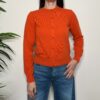 TENSIONE IN – Cardigan arancio