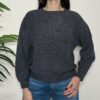 HAVEONE – Maglione paillettes grigio