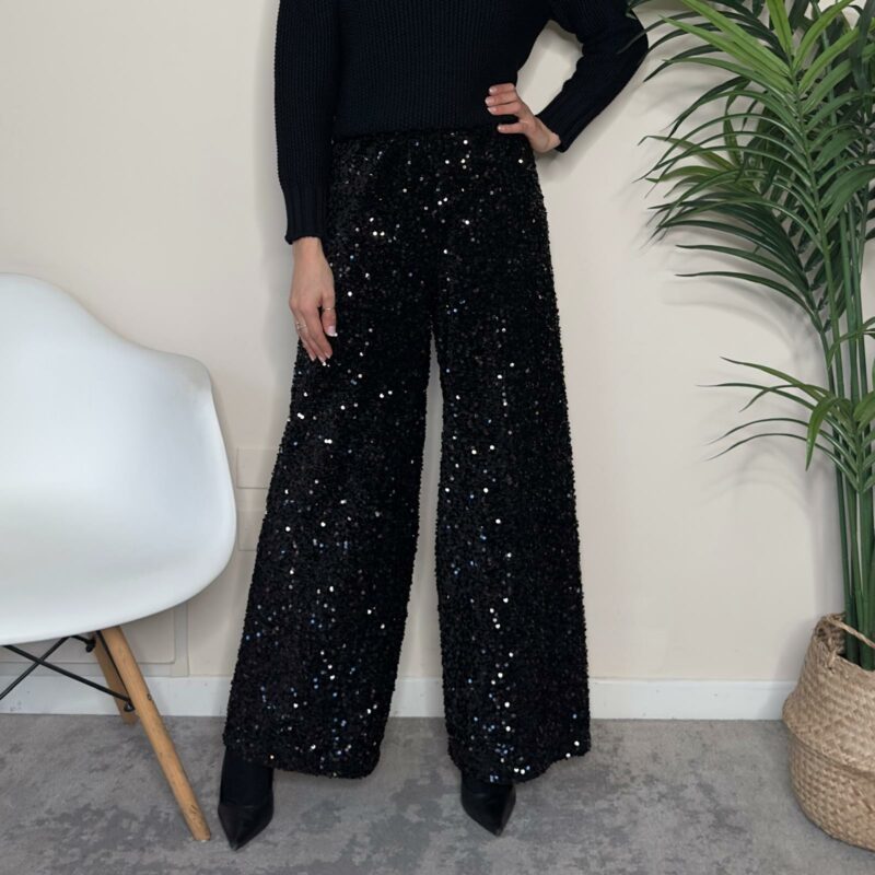 TENSIONE IN - Pantalone paillettes