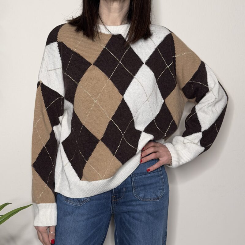 TENSIONE IN - Maglioni rombi