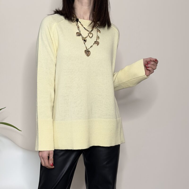 TENSIONE IN - Maglia ampia gialla