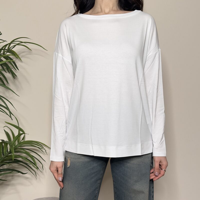 VICOLO - Maglia basic bianco