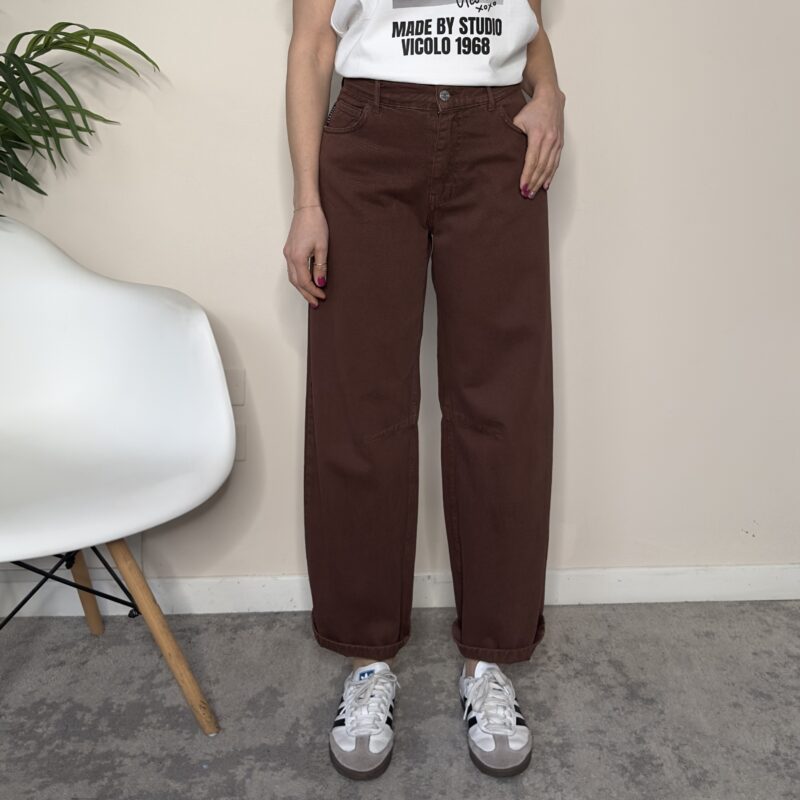 HAVEONE - Jeans JUDO cioccolato