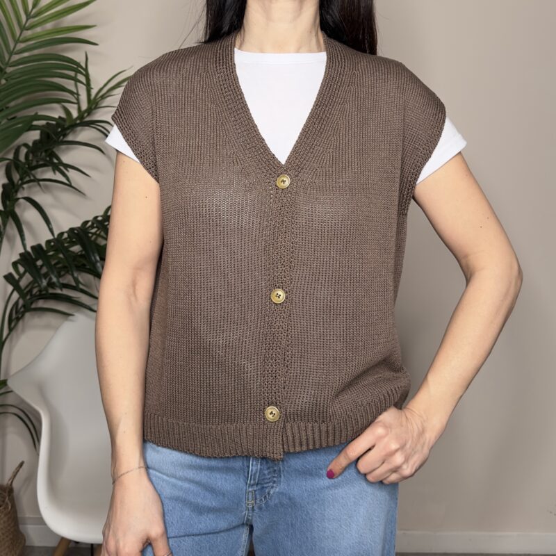 TENSIONE IN - Gilet moro