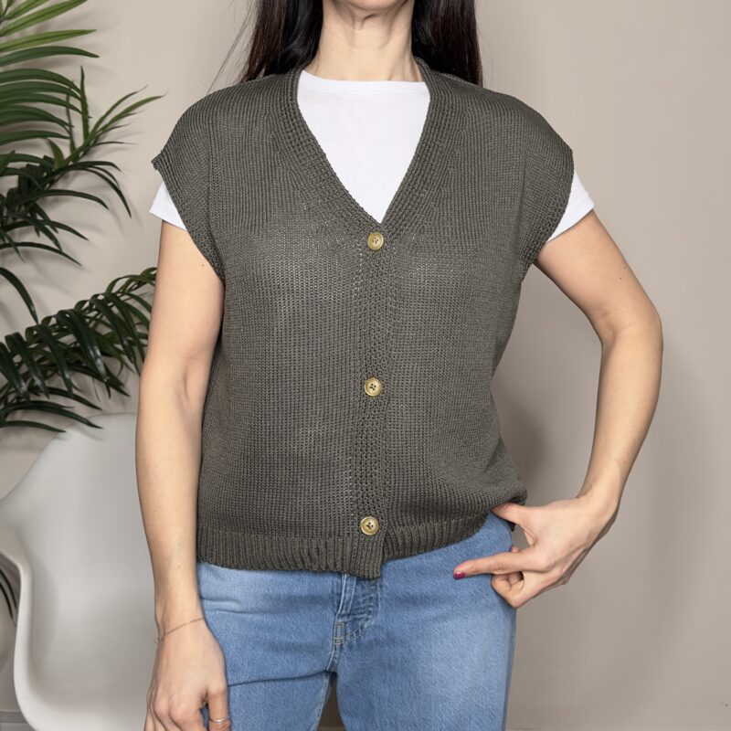 TENSIONE IN - Gilet verde