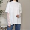 VICOLO – T-shirt con manica in pizzo