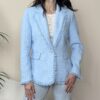 TENSIONE IN – Giacca bouclè azzurro