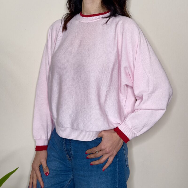 TENSIONE IN - Maglia girocollo pink