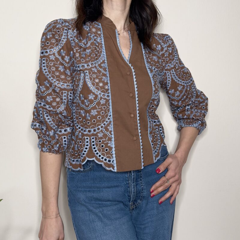 TENSIONE IN - Camicia ricamata