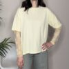 SUSY MIX – T-shirt manica pizzo giallo