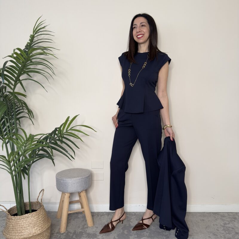 TENSIONE IN - Top blu