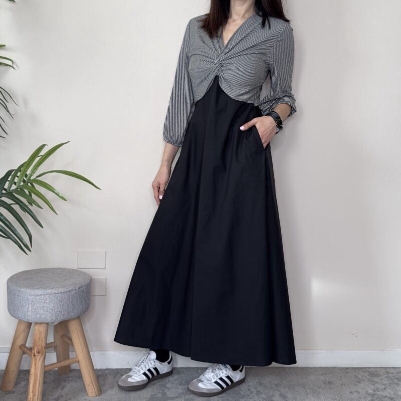 TENSIONE IN - Abito righe