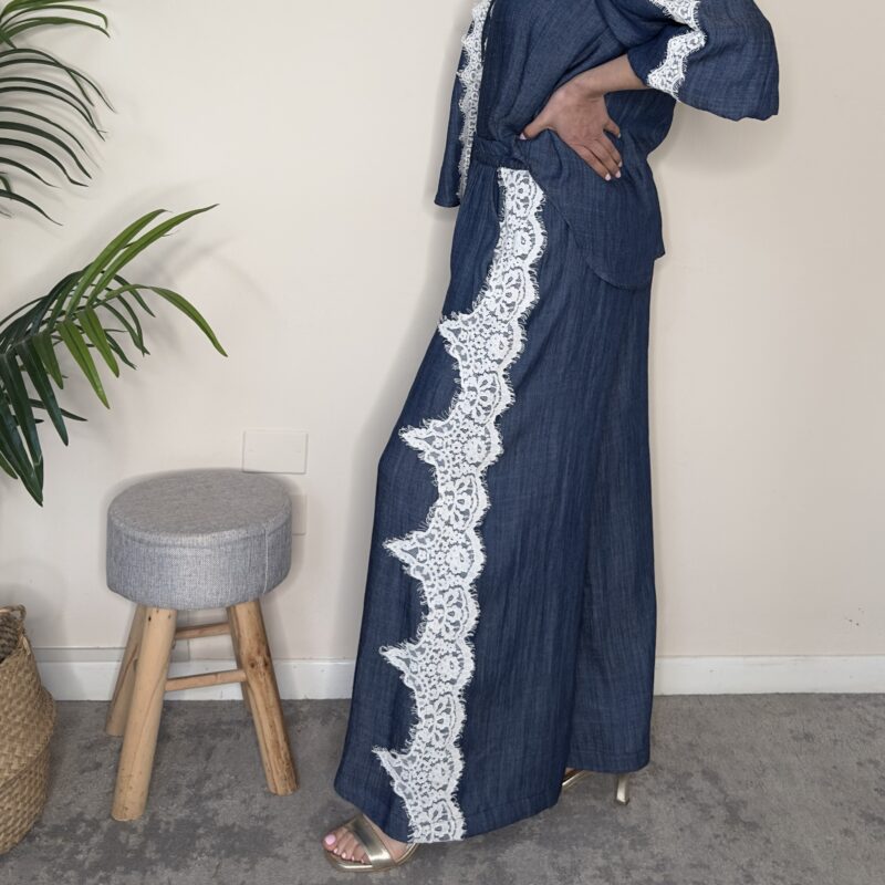 MOTEL - Pantalone profilo pizzo