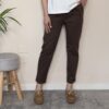 TENSIONE IN – Pantalone jogger caffè