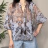 TENSIONE IN – Camicia etnica fantasia