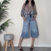 TENSIONE IN – Bermuda denim