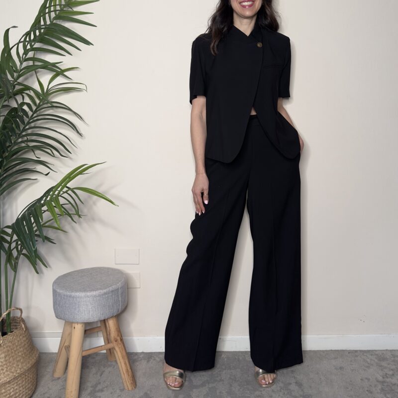 TENSIONE IN - Pantalone nero