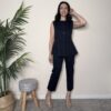 TENSIONE IN – Gilet blu svasato
