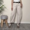 SUSY MIX – Pantalone stellina beige