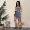 TENSIONE IN – Camicia fantasia con taschino paillettes