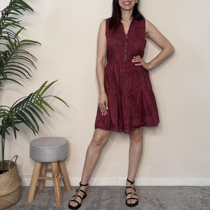 SUSY MIX - Abito leggero rosso india