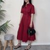 SUSY MIX – Chemisier rosso india