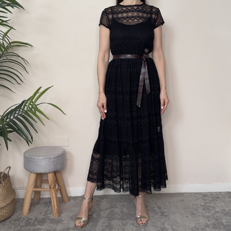 SUSY MIX- Abito pizzo nero