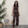 SUSY MIX – Pantalone gala blu royal