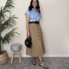 TENSIONE IN – Abito chemisier effetto camicia+gonna