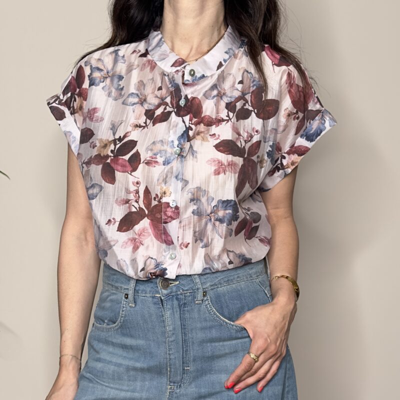 SUSY MIX - Camicia fiori india