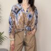 TENSIONE IN – Camicia fantasia etnica