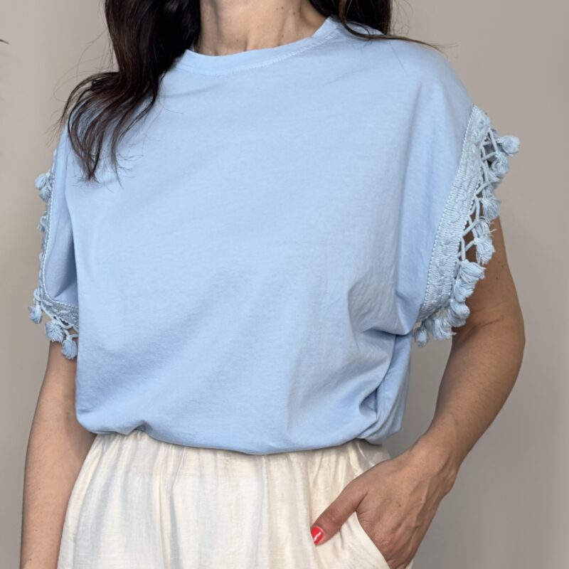 SUSY MIX - T-shirt azzurra