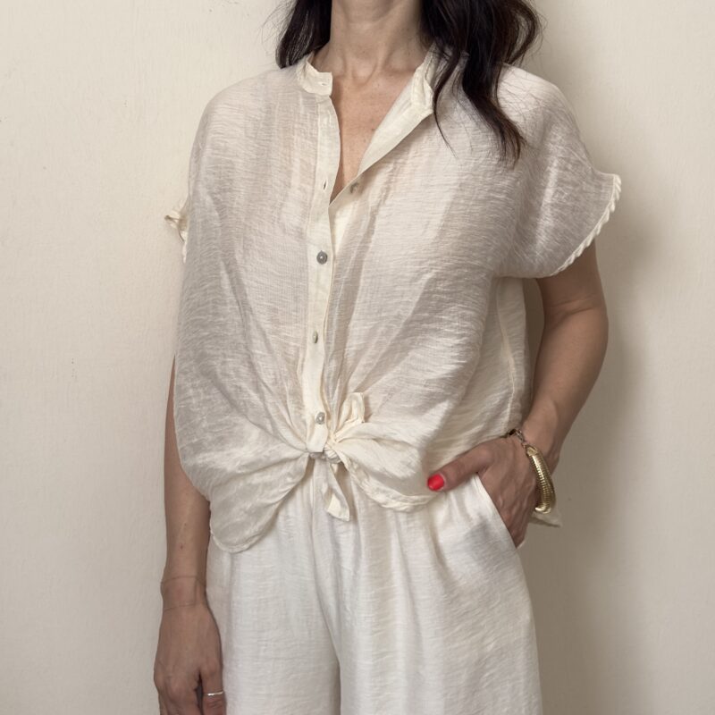 SUSY MIX - Camicia leggera burro