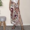 TENSIONE IN – Gonna foulard fuxia