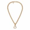SUSY MIX – Collana con ciondolo cuore gold