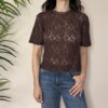 SUSY MIX – Blusa pizzo mezza manica moro