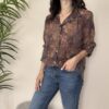 SUSY MIX – Camicia stampa paisley