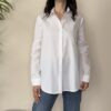 VICOLO – Camicia oxford bianco