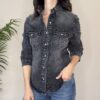 SUSY MIX – Camicia denim nero