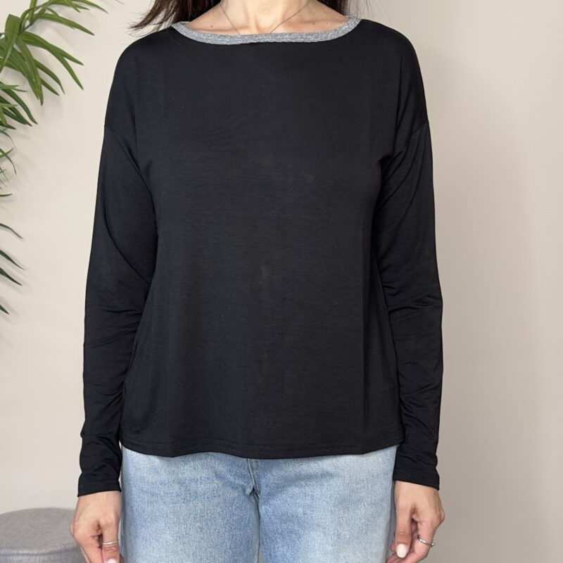 SUSY MIX - Maglia basic nera