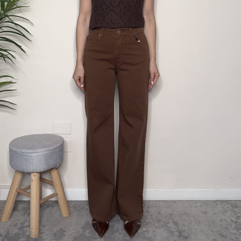 HAVEONE - Jeans LONDON bull marrone