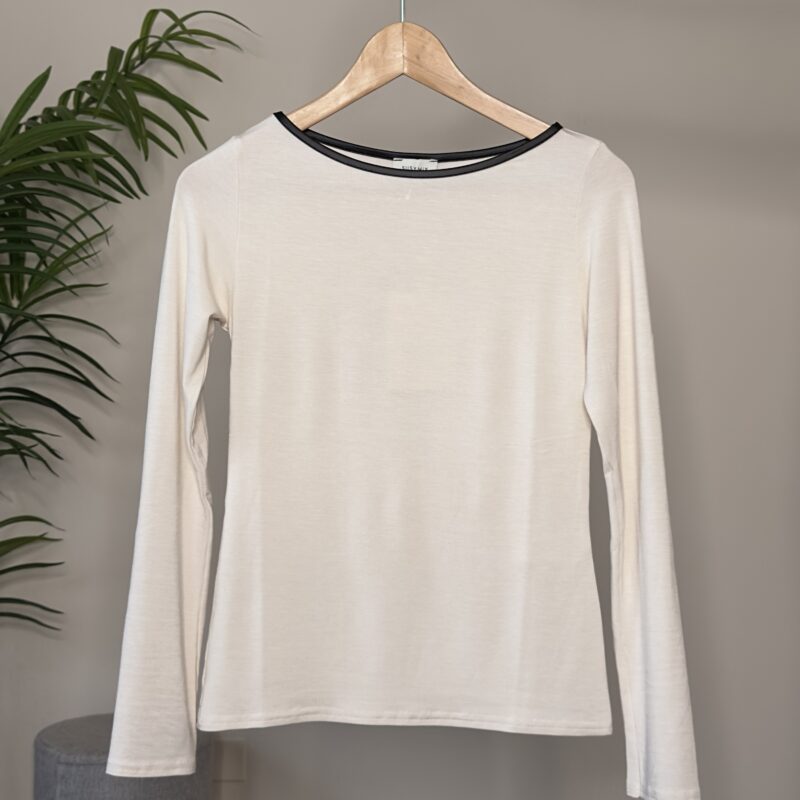 SUSY MIX - Maglia basic profilo similpelle