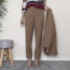 HAVEONE – Pantalone sigaretta cammello
