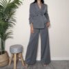 HAVEONE – Pantalone palazzo con cintura