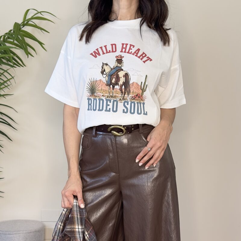 VICOLO - T-shirt over stampa