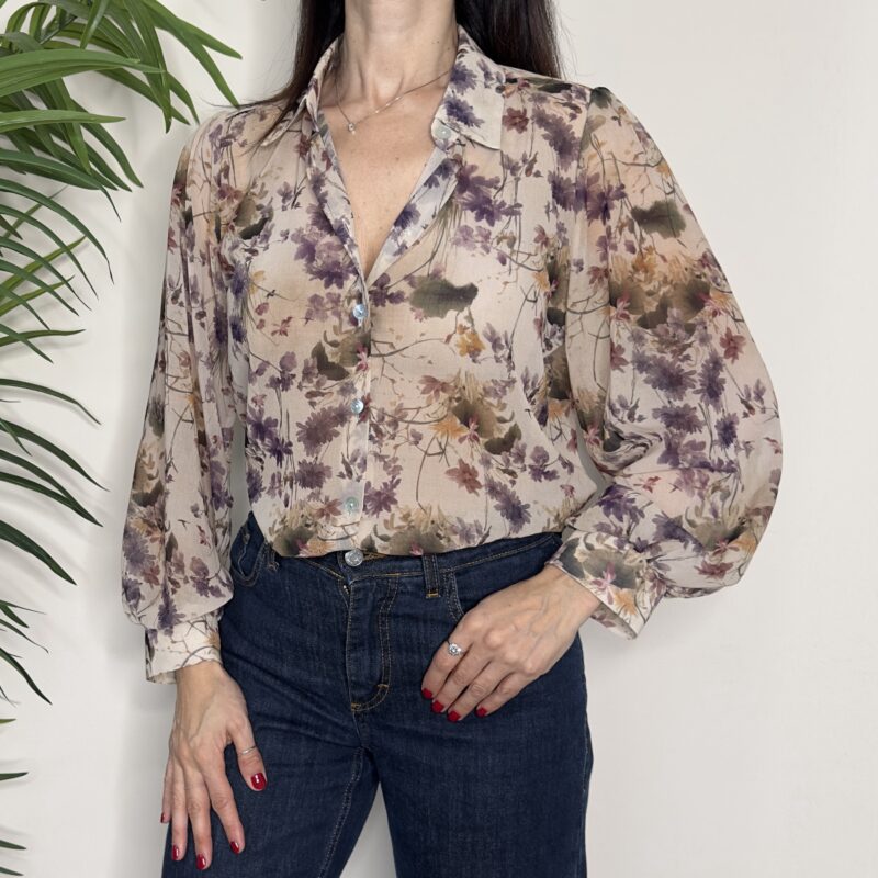 SUSY MIX - Camicia fantasia fiori