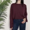 TENSIONE IN – Maglia spalline vino
