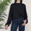 TENSIONE IN – Maglia spalline nero