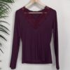 SUSY MIX – Maglia V pizzo barolo